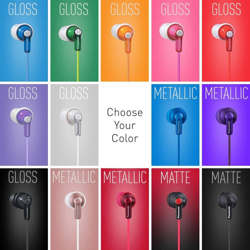 Auriculares Panasonic Ergo Fit In Ear Rosa