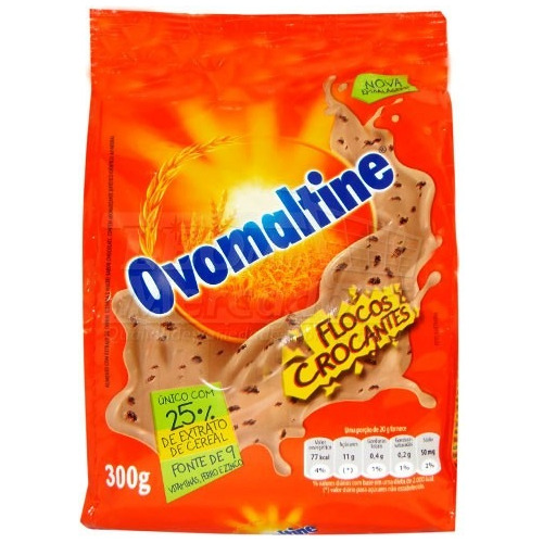 Kit 4x Achocolatado Com Flocos Crocantes Ovomaltine 300g