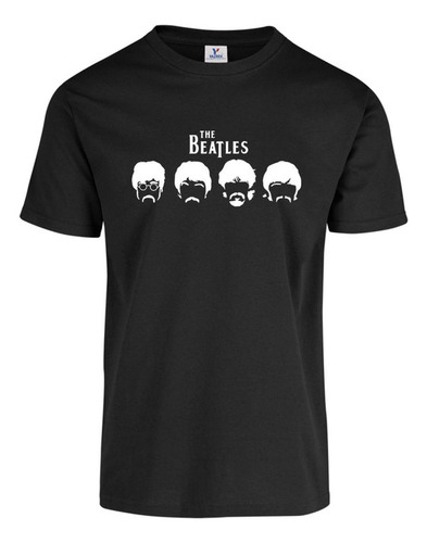 Playera The Beatles John Paul George Ringo Para Hombre