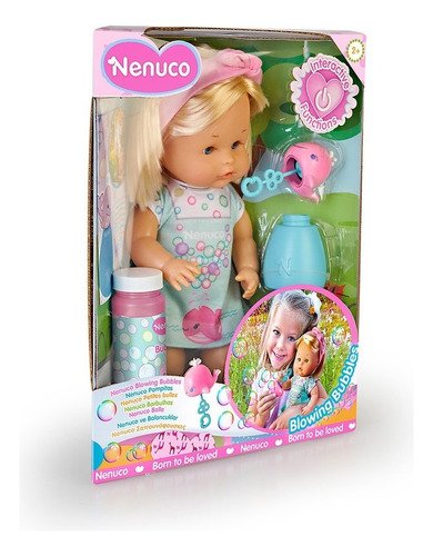 Muñeca Bebé Nenuco Burbujas