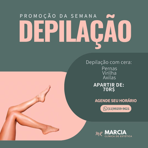 Depilação Com Cera Quente 