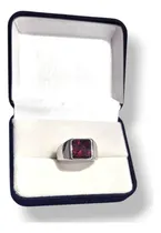 Comprar Anillo Acero Quirurgico De Hombre Con Piedra Piedra Negra 22