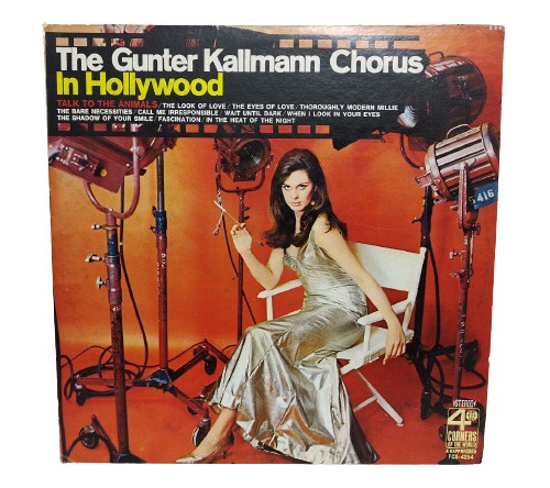 The Gunter Kallmann Chorus  In Hollywood,lp. Usa