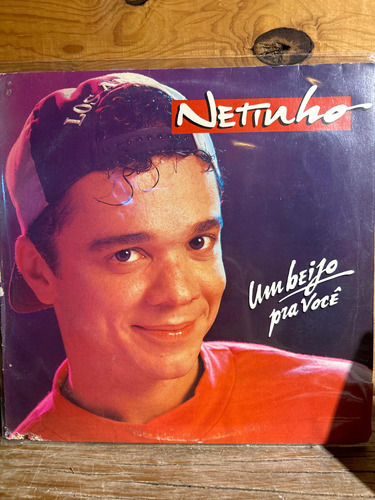 Lp Netinho Un Beijo Pra Voce Vinilo Original 1993 Total