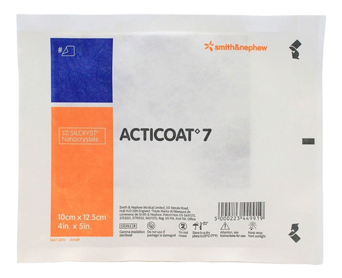 Acticoat 7 10x12.5 Cm. Pieza