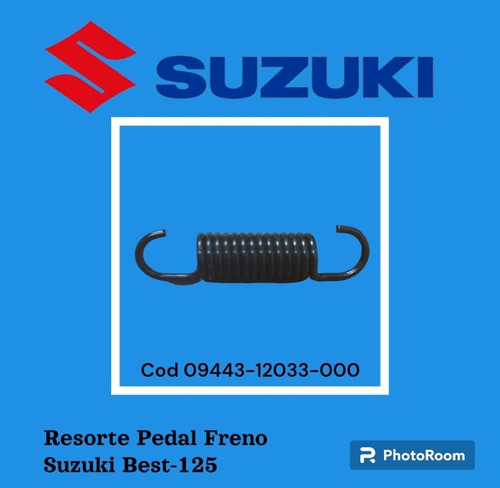 Resorte Pedal Freno Suzuki Best-125 