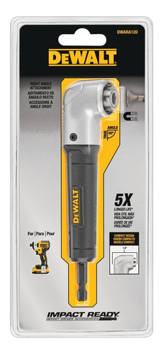 Adaptador Para Atornillar 90° Impact Ready® Dewalt Dwara120