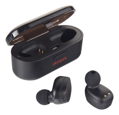 Audífonos Aiwa Aw6 Pro In Ear Tws Bluetooth Negro