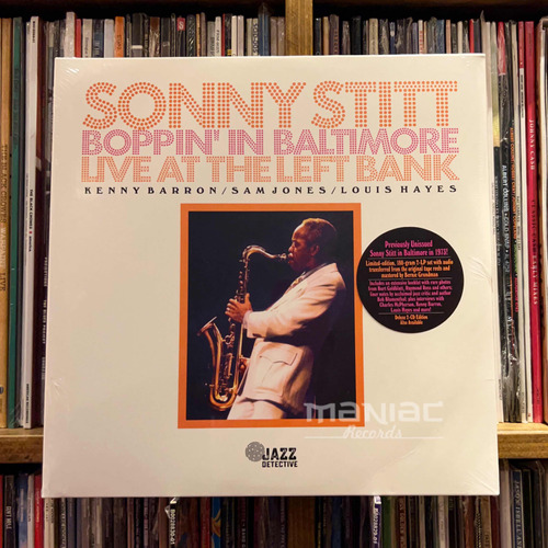 Sonny Stitt Boppin' In Baltimore: Live At The Left Bank