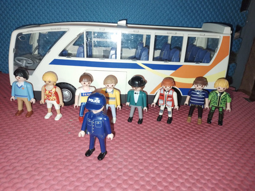 Playmobil 5106 Autobús Vintage Con Pasajeros (Usado)