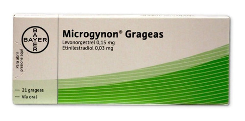 Microgynon Anticonceptivo Hormonal Oral X 21 Comp - Bayer®
