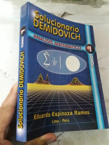 comprar Libro Solucionario Analisis Matematico Deminovich Tomo 1 