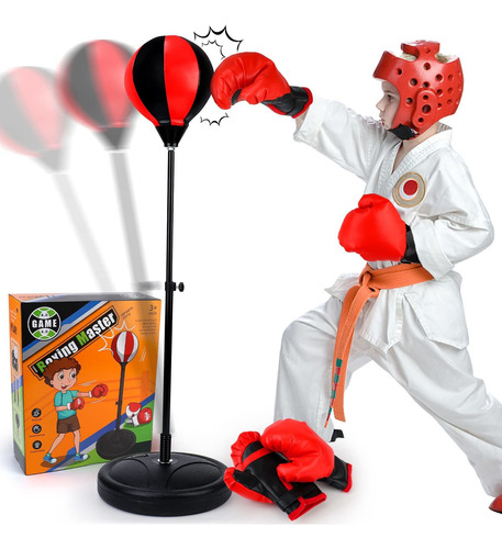 Nicknack Punching Bag For Kids With Boxing Gloves, Kids Box.