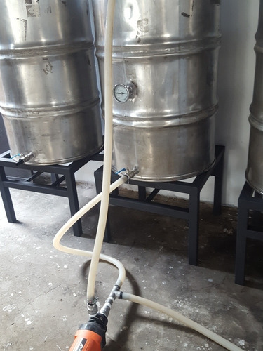 Equipo Para La Fabricacion Cerveza 200 Litros Acero Inoxidab