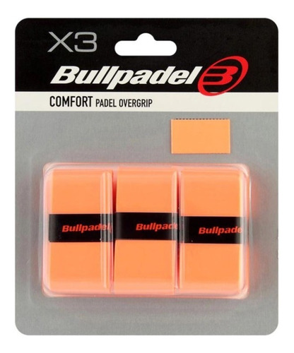 Cubre Grip Bullpadel Comfort Padel Overgrip X 3 Unidades