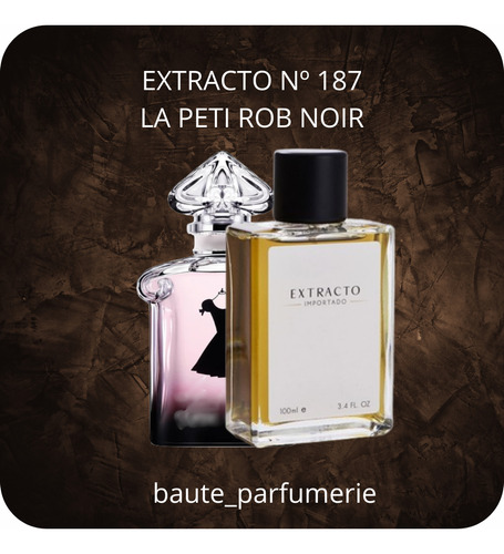 Perfume L-peti-rob-noir Extracto Importado N187