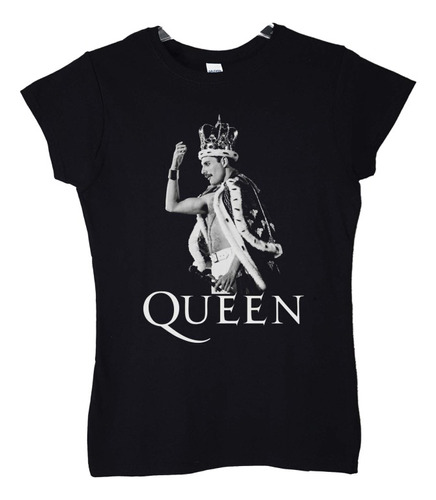 Polera Mujer Queen Freddie Mercury King Rock Abominatron
