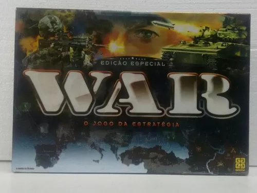 Jogo War Tabuleiro O Jogo da Estratégia War Edição Especial Grow