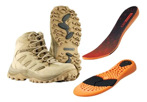 Bota Tractor Invictus Desert C Palmilha Vent Anti Impacto