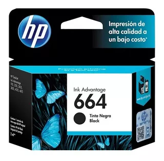 Tinta Hp 664 Negro Deskjet Ink Advantage 1115/2134/2675