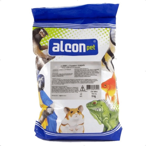 Alcon Ração club tucanos e araçaris 5kg