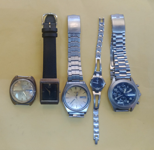 Relojes Caballero Seiko 5 Automático Y De Batería