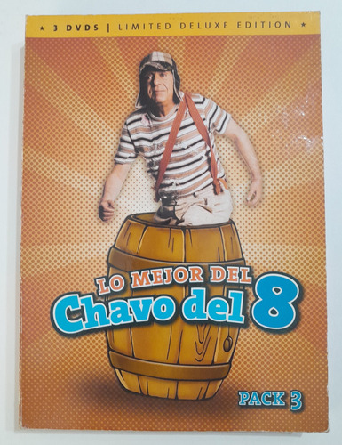 El Chavo Del 8 Edición Limitada 3 Dvd´s