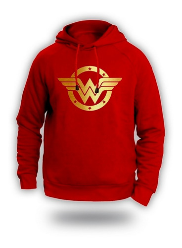 Sudadera De Mujer Maravilla Star. Super Heroes