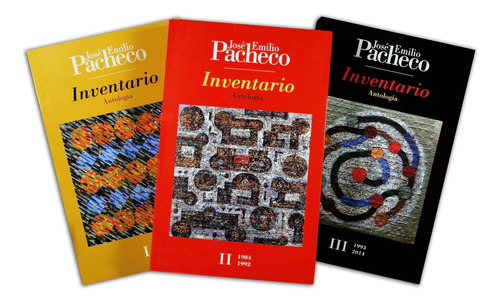 Libro Inventario: Antología 3 Tomos (1973-2014)