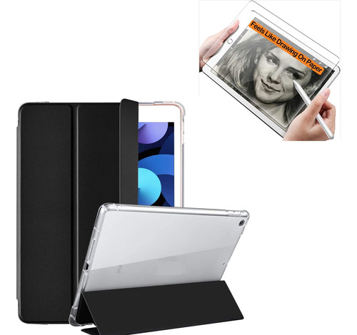 Mica Paperlike + Funda Para iPad 10.2 9th/8th/7th 2021 