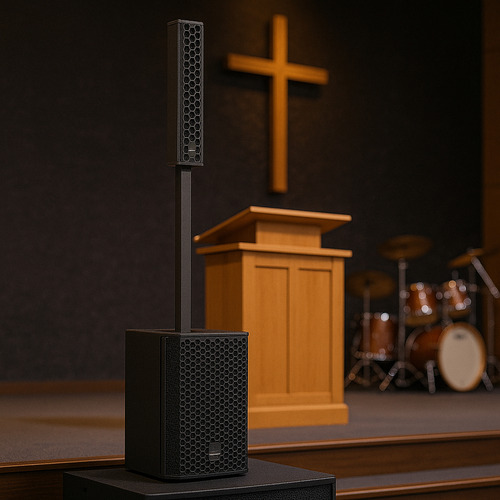 Sistema Vertical Line Array Lexsen Vl10 800wrms Profissional