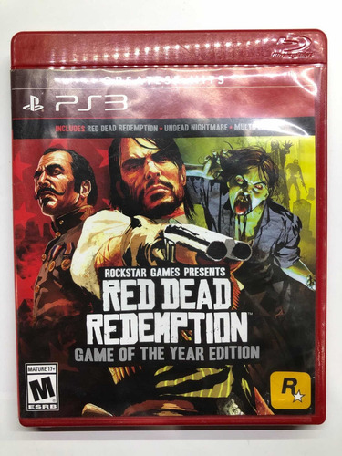 Red Dead Redemption Game Of Year Edition Ps3