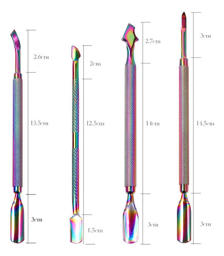 Extractor De Uñas Para Cutículas De Acero Inoxidable C