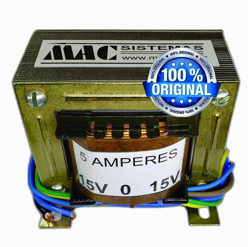 Transformador Trafo 15 0 15v 5a 15+15v 110/220 Ou 0-30v 2,5a