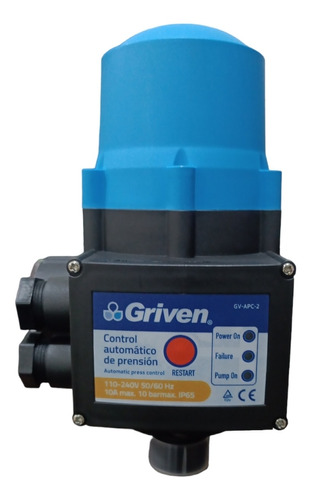 Press Control Sensor De Flujo 110/220v Griven 