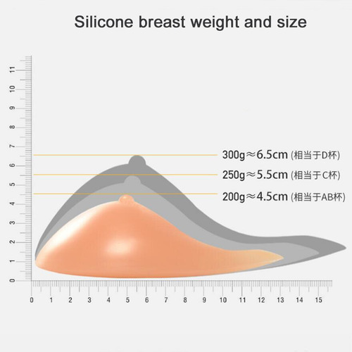 Mastectomía De Tetas Falsas Con Forma De Seno De Silicona Ar