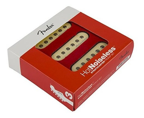 Fender Strat Hot Noiseless Pickups Juego De 3 Piezas De Guit