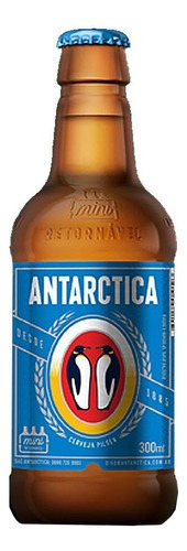 Cerveja Antarctica Pilsen Boa Gorduchinha 300ml Caixa C/ 12