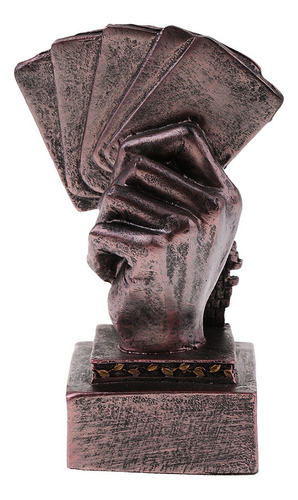 Estatua De Mano Con Poker Regalo De Recuerdo Copa Para