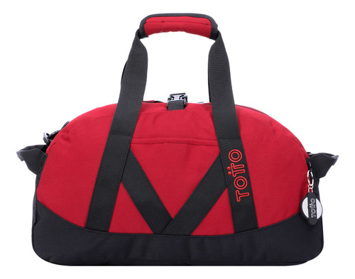 Bolso Deportivo Estampado Bungee Color Rojo