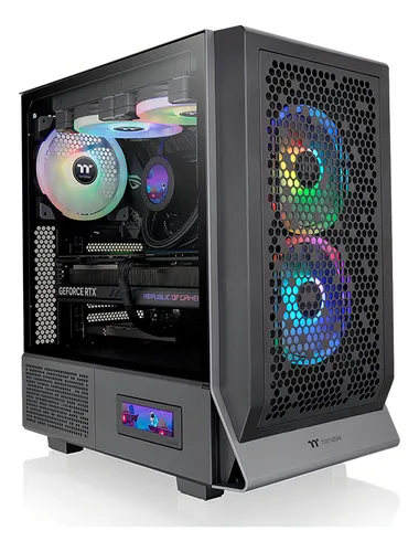 Gabinete Tt Ceres 300 Black Argb Mid Tower CA-1Y2-00M1wn-00