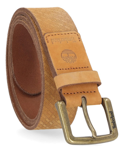 Timberland Mens Standard 40mm Pull Up Leather Belt, Trigo (r