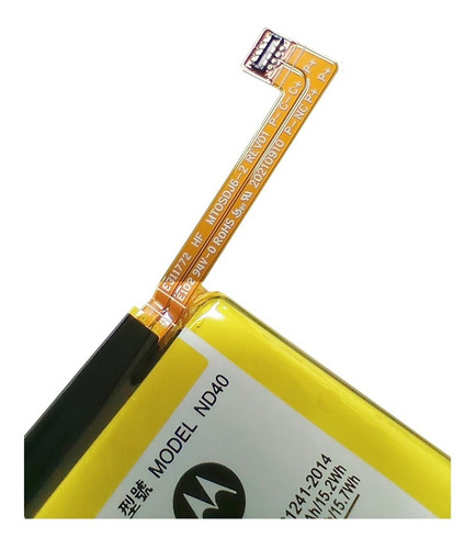 Bateria Moto Edge 30 Motorola Original Xt2203 Nd40 4000 Mah