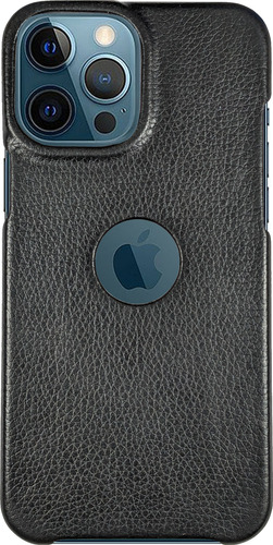 Funda Cell-port H Cuero Para Iphone 12 Pro Max Negro