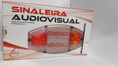 Imagem 3 de 4 de Sinalizador De Garagem Entrada E Saída De Veículos Estaciona