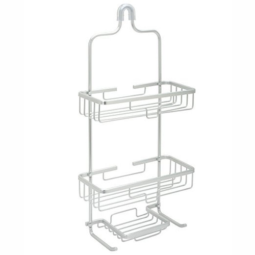 Zenna Inicio 7402al, Neverrust Aluminio Carrito De La Ducha,