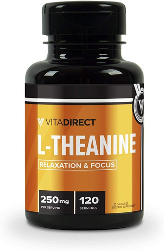 L Theanine L Teanina Premium Salud Emocional 120 Caps Eg T18 Sabor Sin Sabor