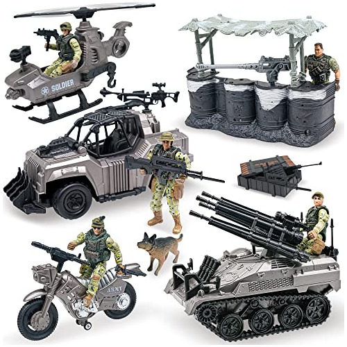 Mistbuy Us Army Men Action Figures With Military Hbwfb