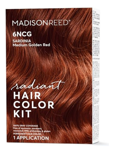Tintura Para Cabello Madison Reed Radiant Hair Color Kit, Ro