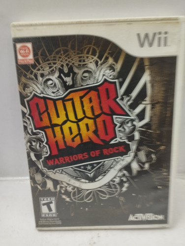 Guitar Hero Warriors Of Rock De Nintendo Wii Original (Usado)